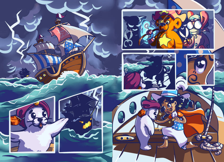 2-Page Spread - No Text